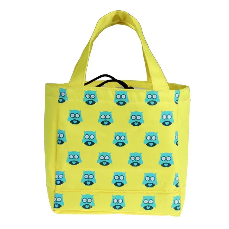 Lunch Box Thermal Insulated Tote Cooler Bag Bento Pouch Lunch Container 2