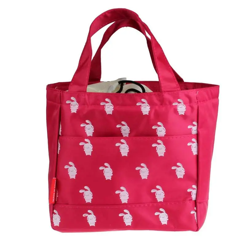 Lunch Box Thermal Insulated Tote Cooler Bag Bento Pouch Lunch Container 3