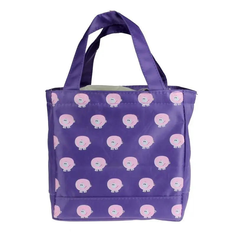 Lunch Box Thermal Insulated Tote Cooler Bag Bento Pouch Lunch Container 4