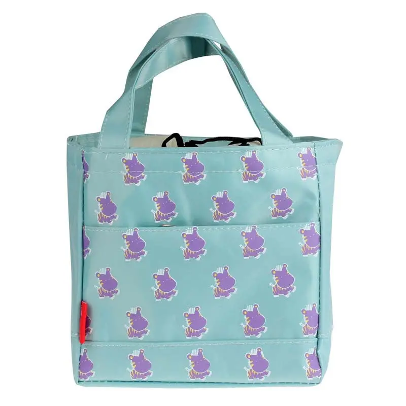 Lunch Box Thermal Insulated Tote Cooler Bag Bento Pouch Lunch Container 6