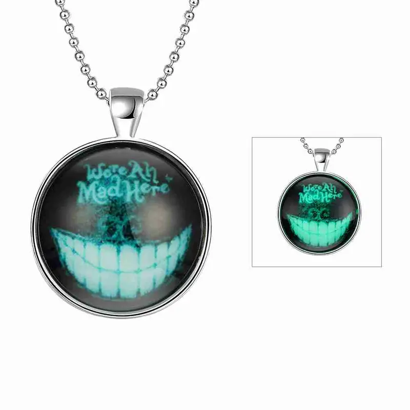 Luxurio Glowing Luminous Necklace Women Cross Maxi Necklace Wedding322 2