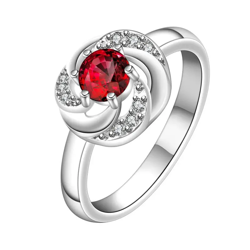 Luxurio Silver Rings Austria Crystal Men Ring Personalized 4 2