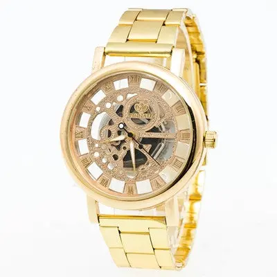 Luxury Boys Stainless Steel Pointer Quartz Wrist Watch 1