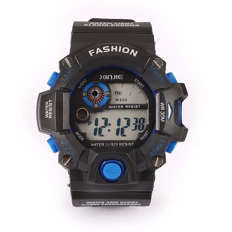 Luxury Brand Men Military Sports Watches Digital Led Quartz Wristwatches Ssilicone Strap Relogio Masculino 1
