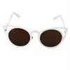 Luxury Classic Noveltymetal Temple Framecat Eye Round Circle Uv400 Sunglasses Trendy Eyewear 5