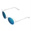 Luxury Classic Noveltymetal Temple Framecat Eye Round Circle Uv400 Sunglasses Trendy Eyewear 7