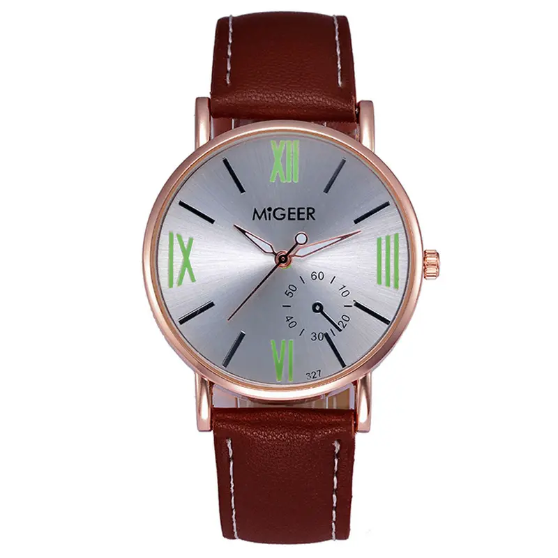 Luxury Crocodile Faux Leather Mens Analog Watch Wrist Watches Relogio Masculino Feida 3