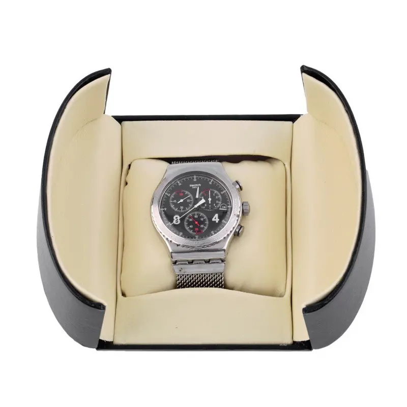Luxury Double Door Opening Watch Box Storage Holder Organizer Case Gift 2