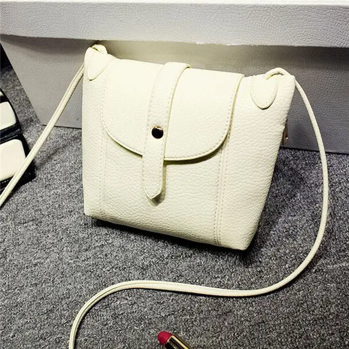 Luxury Fresh Unique Women's Hbags Leather Cross Body Girls Ladies Shoulder Satchel Messenger Bage Bolsa Feminina 1