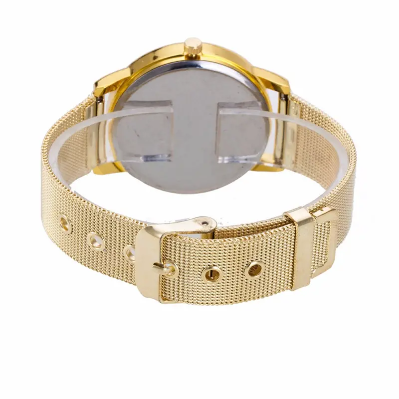 Luxury Gold Watch Ladies Watches Crystal Stainless Steel Analog Quartz Wrist Watches For Women Relojes Mujer 2