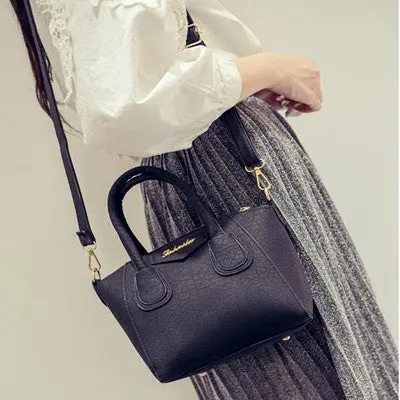 Luxury Handbags Women Bags Designer Retro Matte Pu Leather Shoulder Bag Large Tote Ladies Purse Bolsos Femenina 1