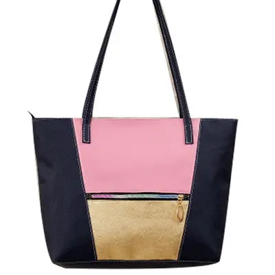 Luxury Handbags Women Bags Designer Simple Large Tote Bags Solid Pu Leather Shoulder Bolsos Mujer 1