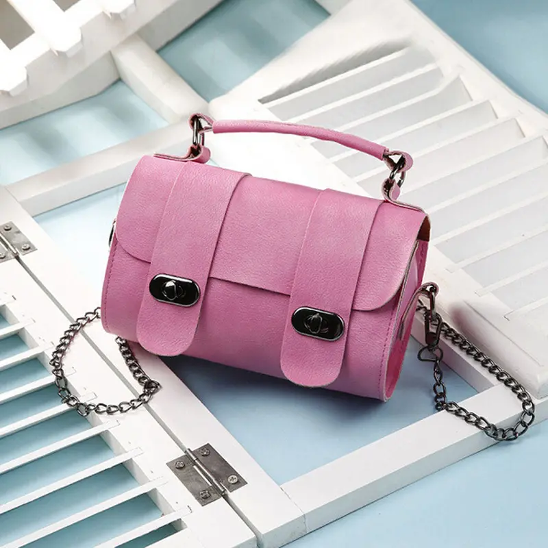 Luxury Handbags Women Bucket Bags Designer Pu Leather Chain Bolsos Femenina Crossbody Single Shoulder Handbag 5