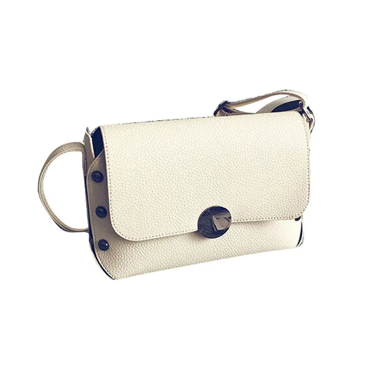Luxury Hbags Women Bag Designer Rivets Leather Women Messenger Bags Famouscrossbody Shoulder Bolsos Mujer Feminina 1