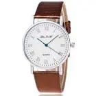 Luxury Horloges Vrouwen Time Pattern Leather Band Analog Quartz Ladies Watch Reloj Mujer Watch Women Watches 3