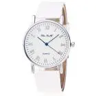 Luxury Horloges Vrouwen Time Pattern Leather Band Analog Quartz Ladies Watch Reloj Mujer Watch Women Watches 5