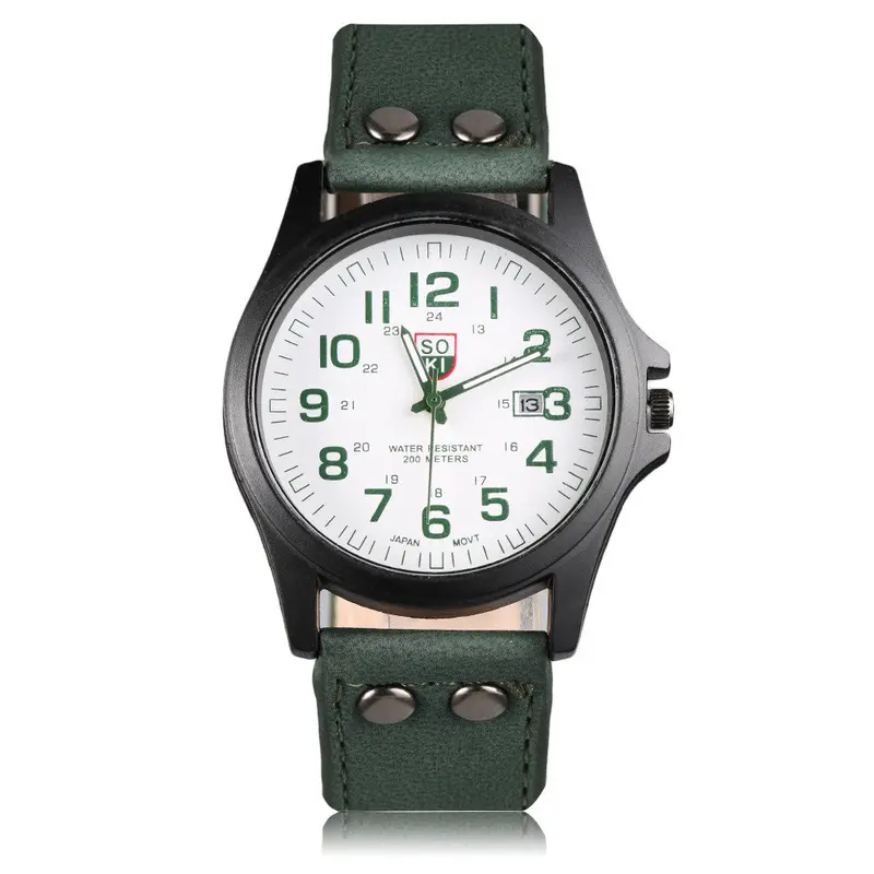 Luxury Hours Digital Watchclock Quartz Masculino Military Sport Watchcasual Wristwatches 3