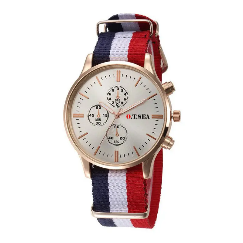 Luxury Ladies Watches Classics Canvas Band Analog Watch Quartz Wrist Watches Gift Feida 4