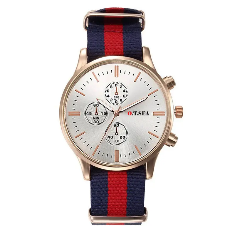 Luxury Ladies Watches Classics Canvas Band Analog Watch Quartz Wrist Watches Gift Feida 6