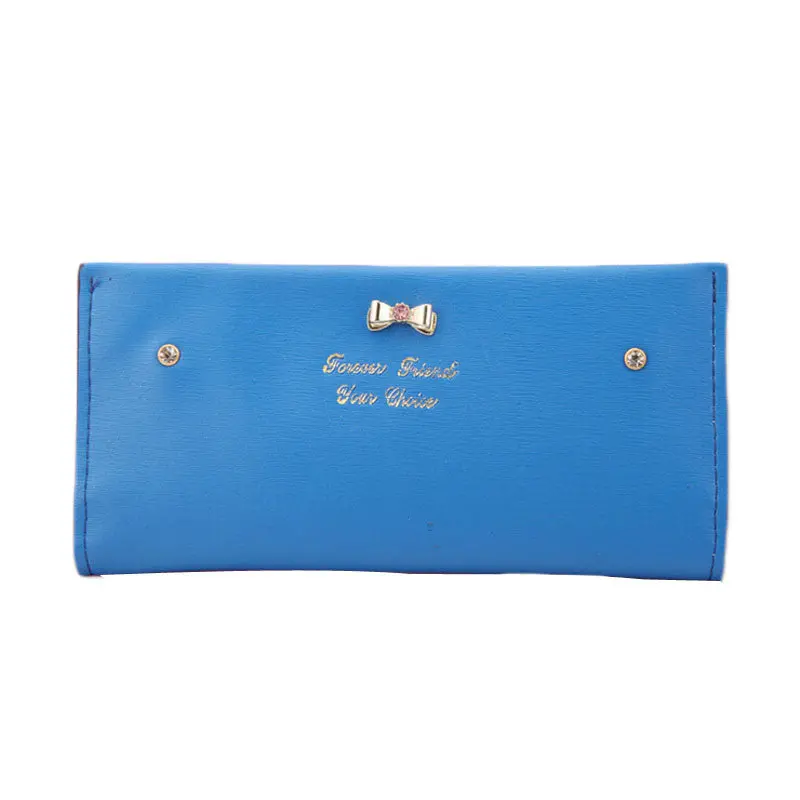 Luxury Lady Women Purse Clutch Wallet Simple Long Card Holder Bag 2