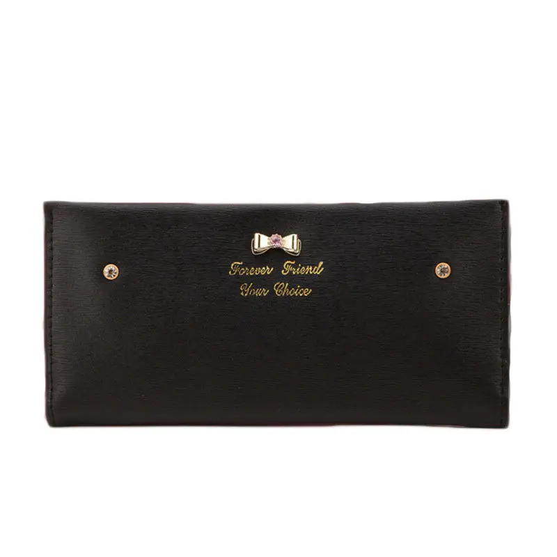 Luxury Lady Women Purse Clutch Wallet Simple Long Card Holder Bag 3