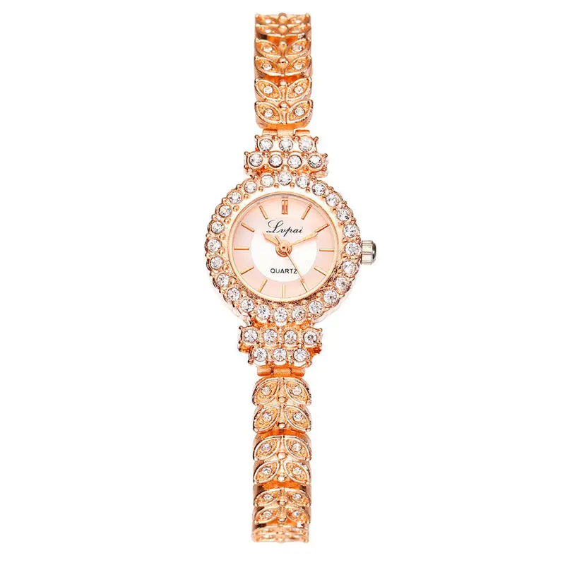 Luxury Lvpai Watch Lady Gold Watches Women Wristwatches Casual Bracelet Watch Ladies Wrist Watch Clock 1