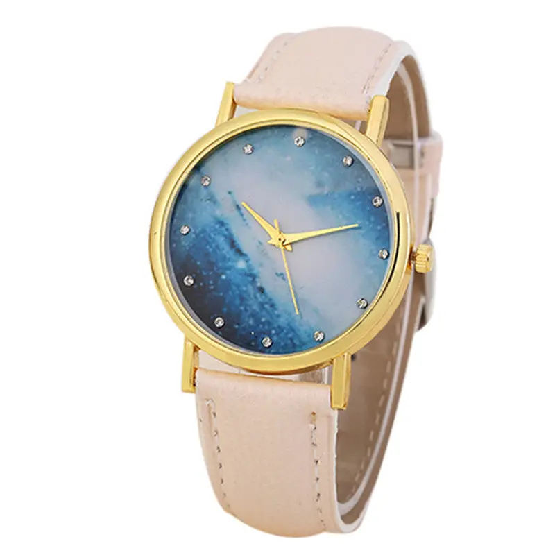 Luxury Man Watches Geneva Relogio Masculino De Luxo Marcas Famosas Leather Band Analog Quartz Watches For Women Relogio 1