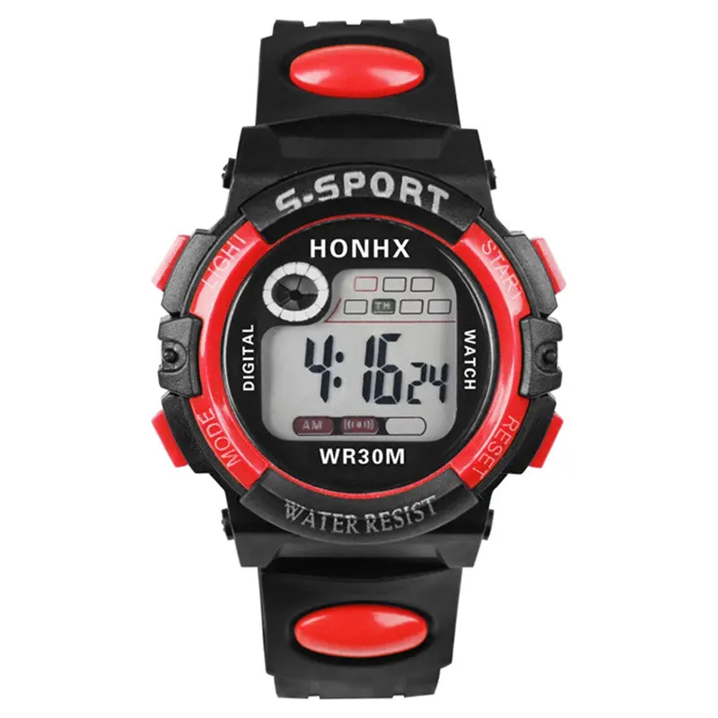Luxury Men Military Sports Watches Digital Led Quartz Wristwatches Rubber Relogio Masculino Reloj Kids Clock 1