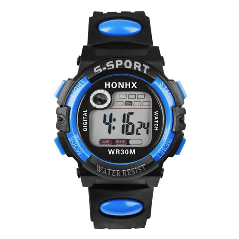 Luxury Men Military Sports Watches Digital Led Quartz Wristwatches Rubber Relogio Masculino Reloj Kids Clock 2