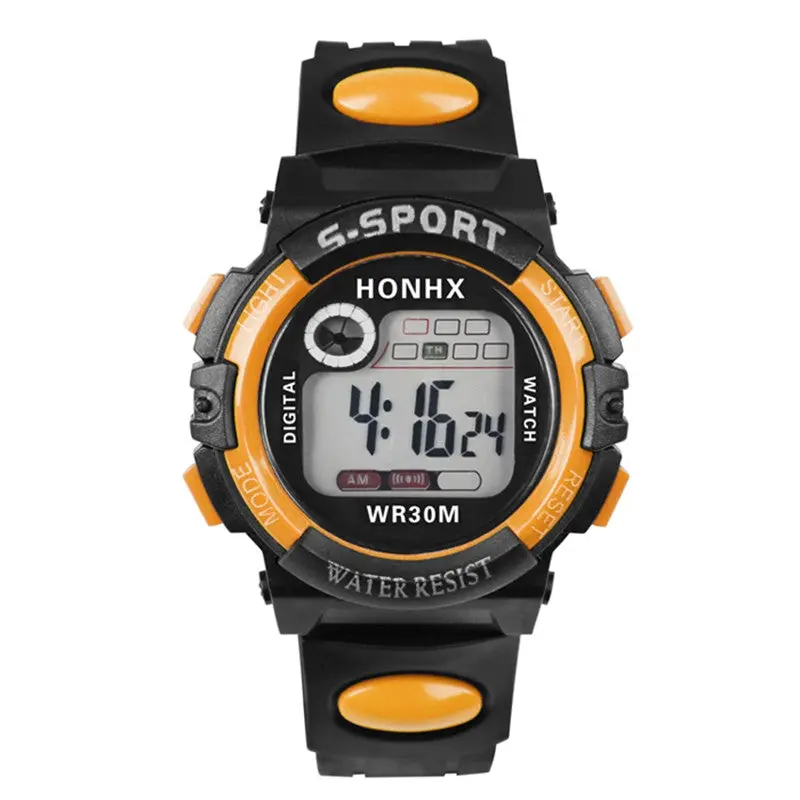 Luxury Men Military Sports Watches Digital Led Quartz Wristwatches Rubber Relogio Masculino Reloj Kids Clock 5