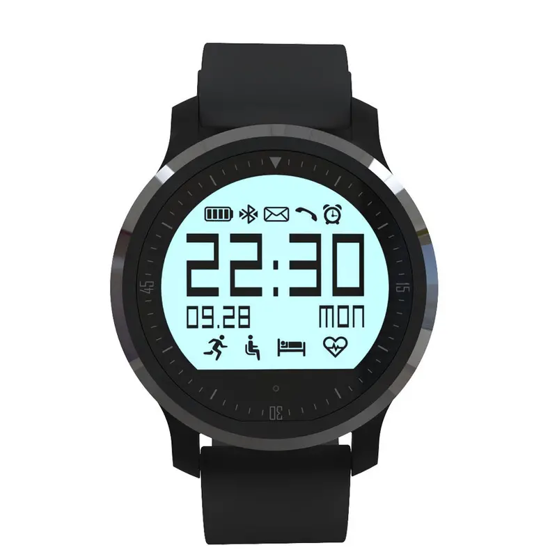 Luxury Men's Watch Sport Silicone Band Bluetooth 40 Healthy Heart Rate For Smartphone Multifunction 1