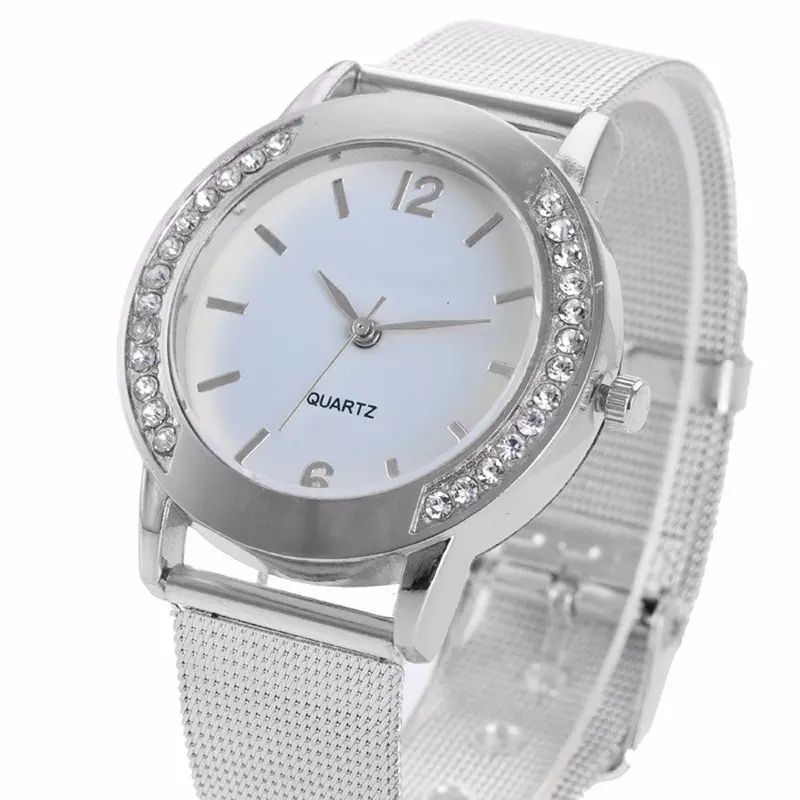 Luxury Rhinestone Bracelet Women Watch Ladies Quartz Clock Casual Women Wristwatch Relogio Feminino 1