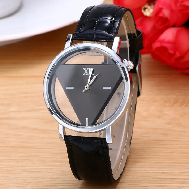 Luxury Rhinestone Bracelet Women Watch Triangle Unique Style Quartz Watch Women Relogio Feminino Montre Reloj Mujer 1