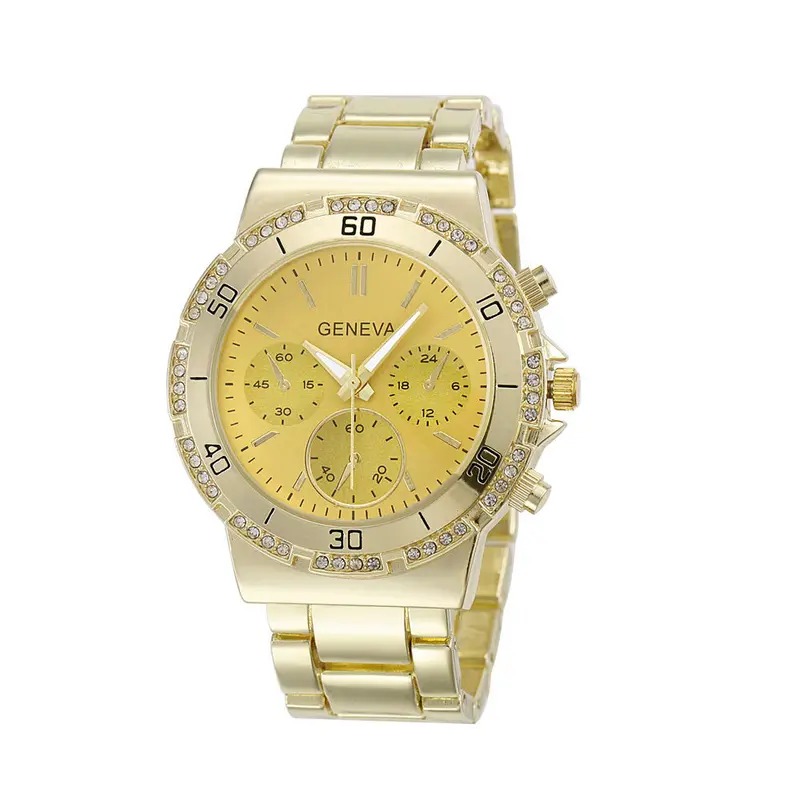 Luxury Rhinestone Women Watch Bracelet Wristwatches Lady Dress Watch Clock Quartz Relogio Steel Reloj Rose Gold 2