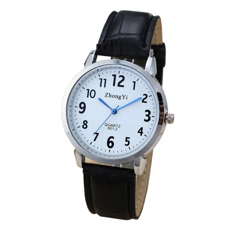 Luxury Roman Number Quartz Analog Mens Watch Leather Band Relojes Men Sport Wrist Watch Gifts 2