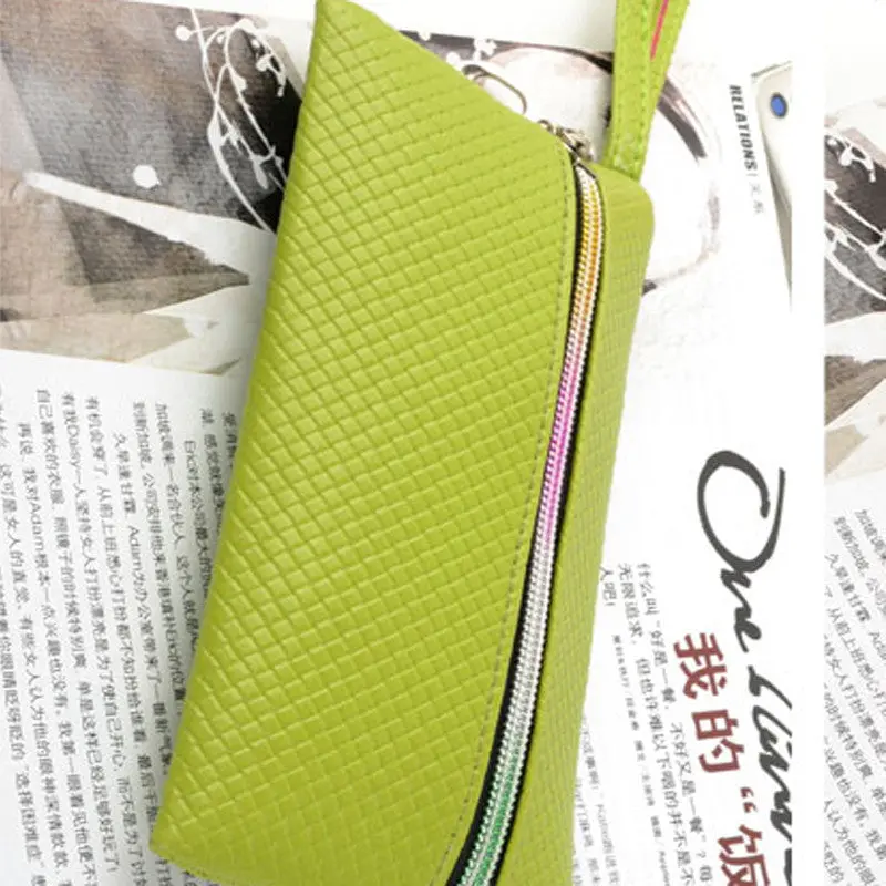Luxury Soft Womens Card Coin Phone Holder Artificial Leather Wallet Clutch 4