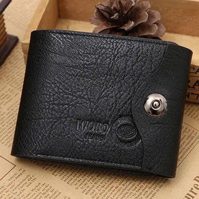 Luxury Wallets Men Business Men Wallets Zipper Hasp Coin Pocket Purse Wallet 1
