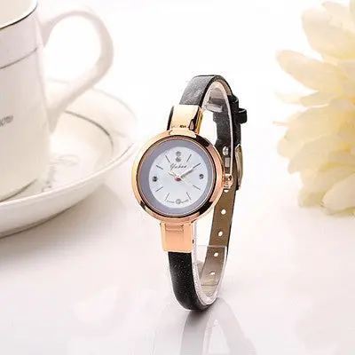 Luxury Watch Women Gold Watch Quartz Clock Girl Slim Band Dress Watches Hours Reloj Mujer Relogio Feminino 1