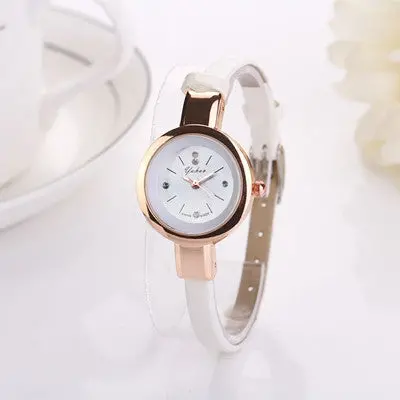 Luxury Watch Women Gold Watch Quartz Clock Girl Slim Band Dress Watches Hours Reloj Mujer Relogio Feminino 2