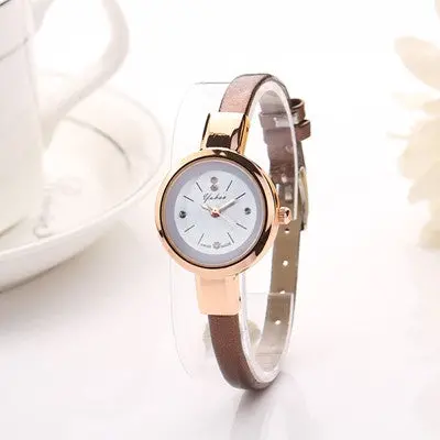 Luxury Watch Women Gold Watch Quartz Clock Girl Slim Band Dress Watches Hours Reloj Mujer Relogio Feminino 5