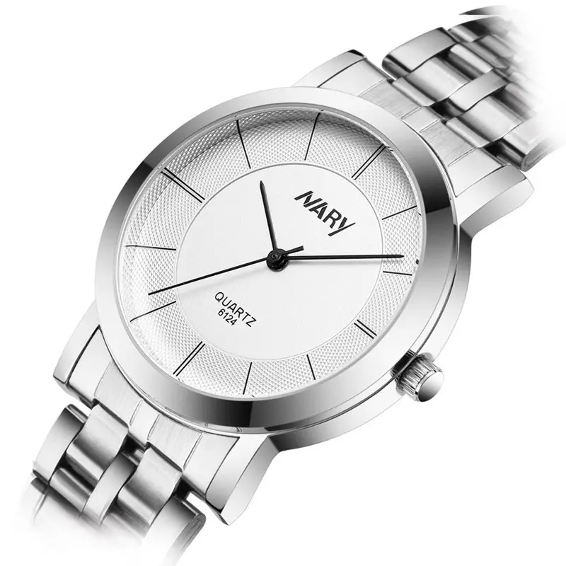 Luxury Watches Women Full Steel Watch Casual Dress Quartz Stainless Refined Steel Wrist Watch Mujer Montre 1