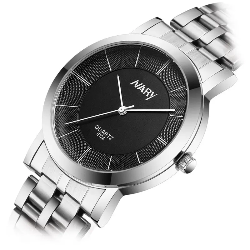 Luxury Watches Women Full Steel Watch Casual Dress Quartz Stainless Refined Steel Wrist Watch Mujer Montre 2