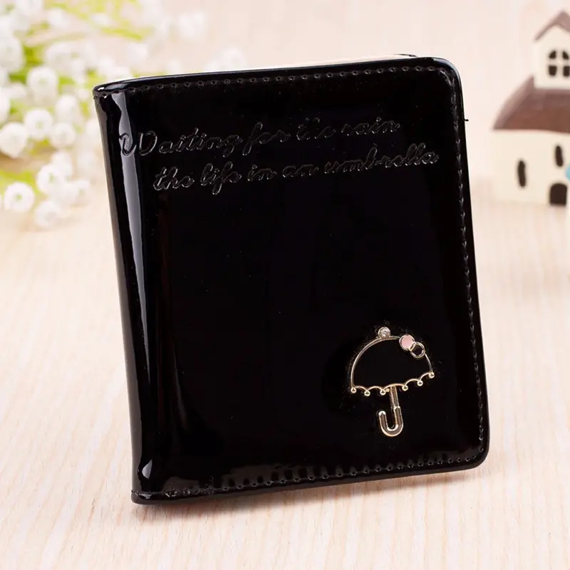 Luxury Women Girls 6 Colors Umbrella Slim Coin Purse Wallet Card Holders Wallets Best Price 1