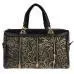Luxury Women Leather Tote Clutch Shoulder Lace Hbag Gold Silver Color Bag Satchel Bolsa Feminina 1