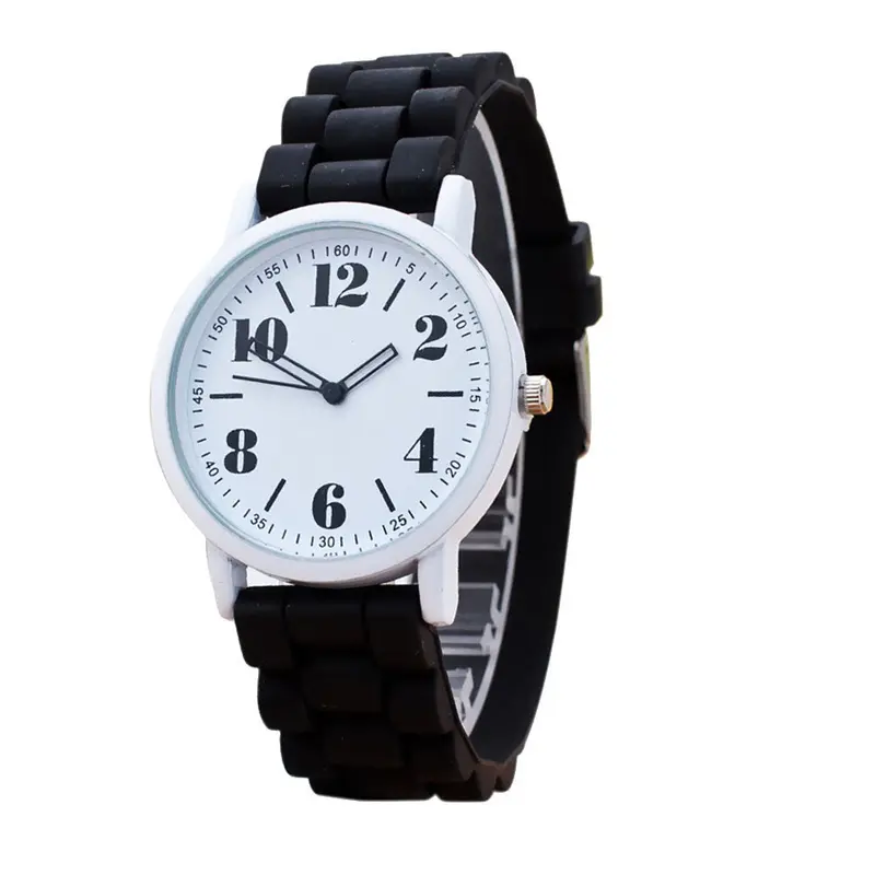 Luxury Women Watch Women's Men Silicone Motion Quartz Watches Boys Students Clock Montre 1
