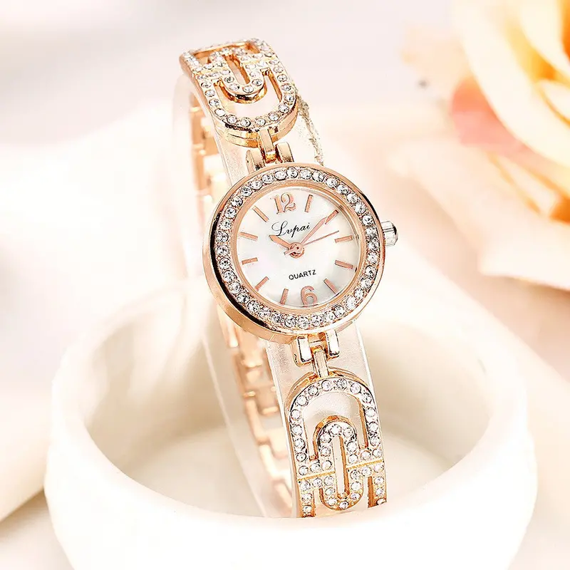 Lvpai Popular Watch Women Bracelet Watches Lady Dress Classical Jewelry Quartz Wristwatch Crystal Clock 1