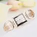 Lvpai Stainless Steel Gold & Silver Wrist Watches Women Rhinestone Quartz Clock Ladies Dress Watch 1