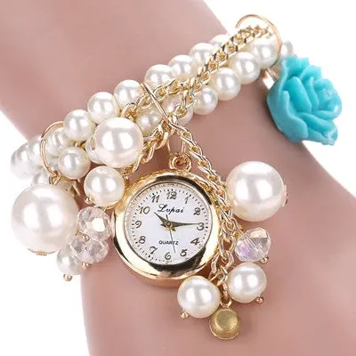 Lvpai Top Luxury Watches Women Rhinestone Bracelet Quartz Clock Dress Watches Ladies Wristwatch Relogio 2