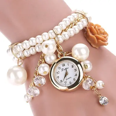 Lvpai Top Luxury Watches Women Rhinestone Bracelet Quartz Clock Dress Watches Ladies Wristwatch Relogio 3