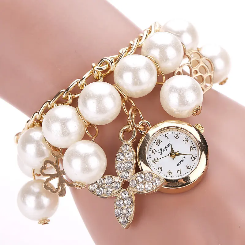 Lvpai Watch Women Luxury Watches Electronic Style Dress Watches Pearl Design Clock Quartz Relogio 1
